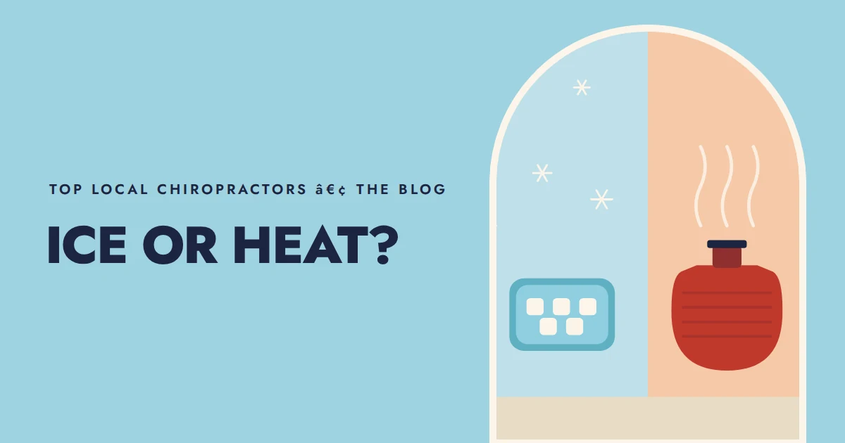 Ice or heat?
