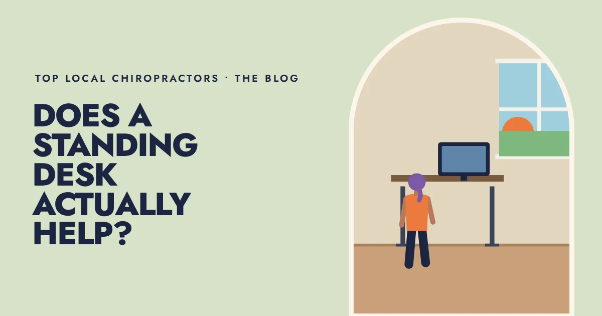 Does a standing desk actually help?