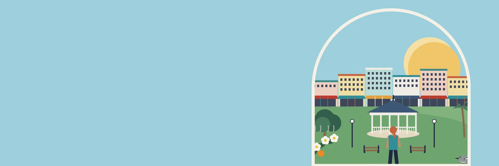 City Deco illustration of Clearwater