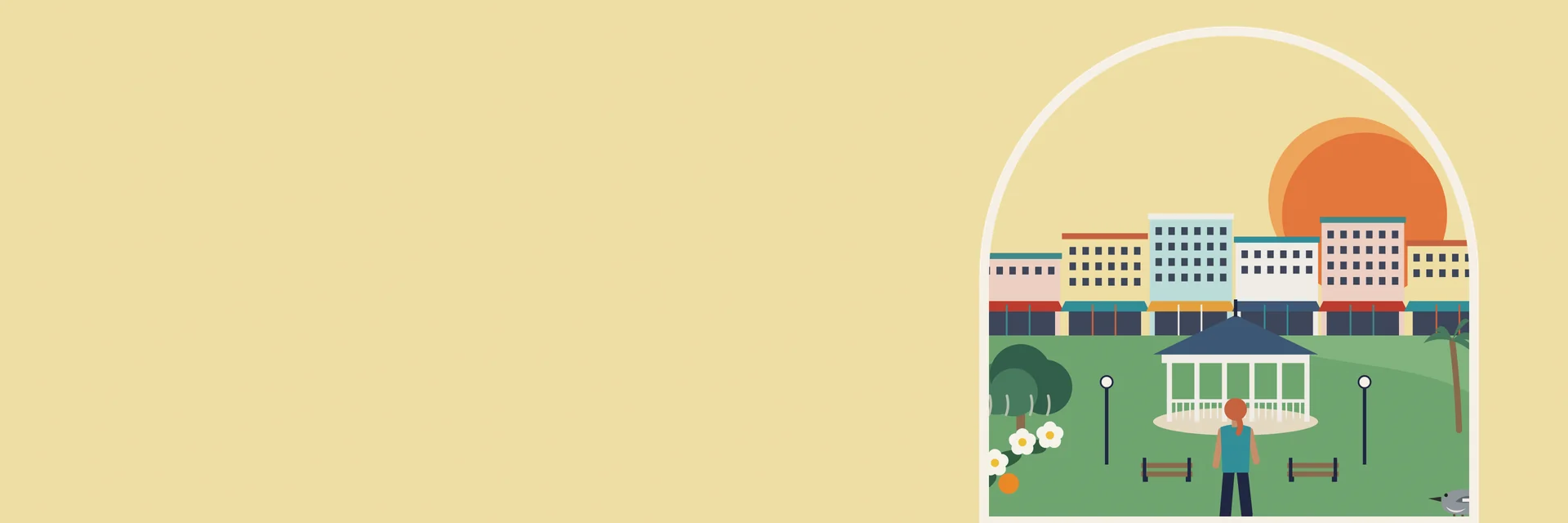 City Deco illustration of Clermont