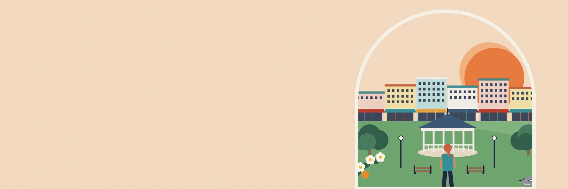 City Deco illustration of Ocala