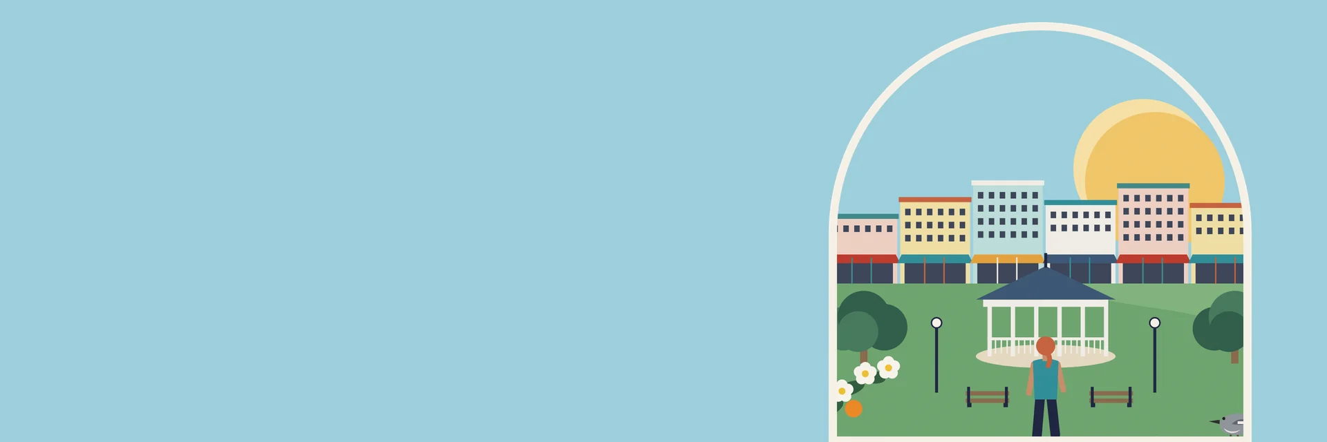 City Deco illustration of Zephyrhills