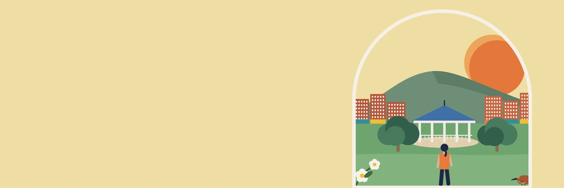 City Deco illustration of Marietta