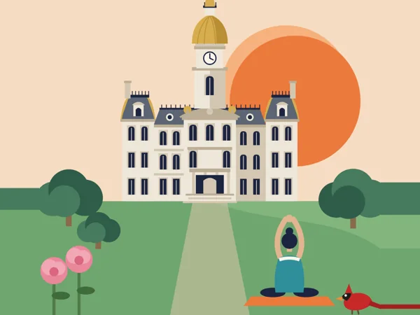 City Deco illustration of Terre Haute