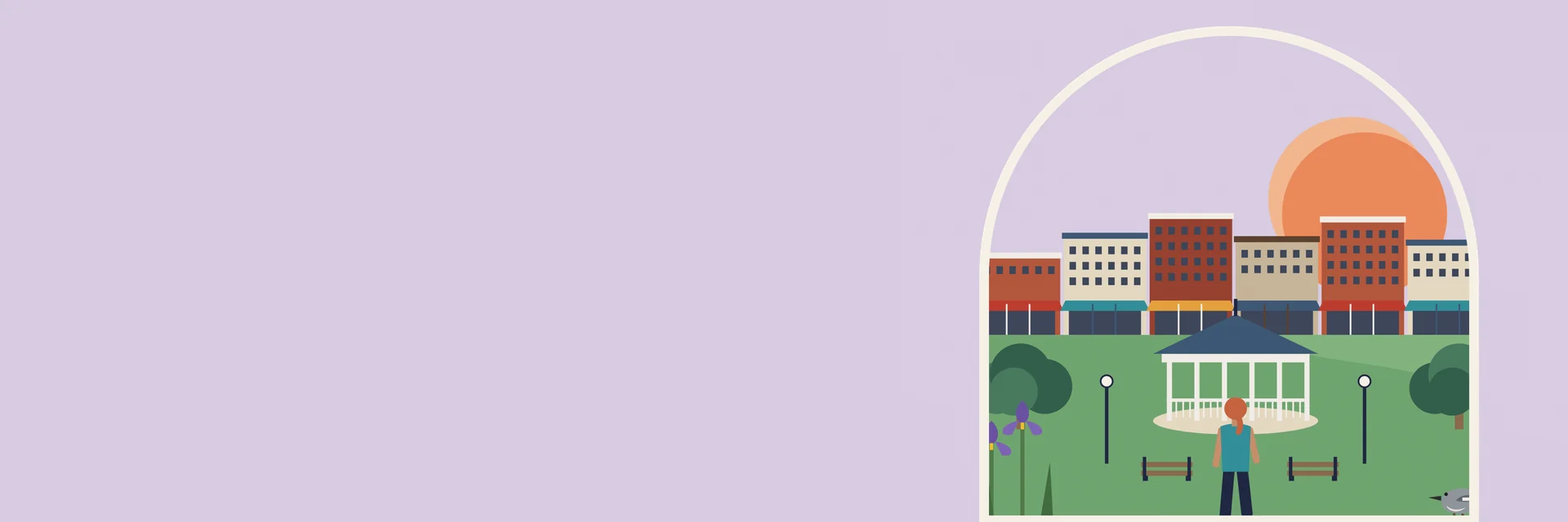 City Deco illustration of Nashville