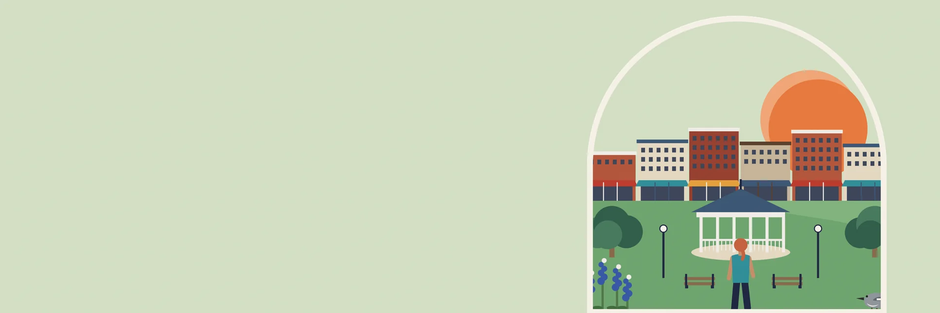 City Deco illustration of Abilene