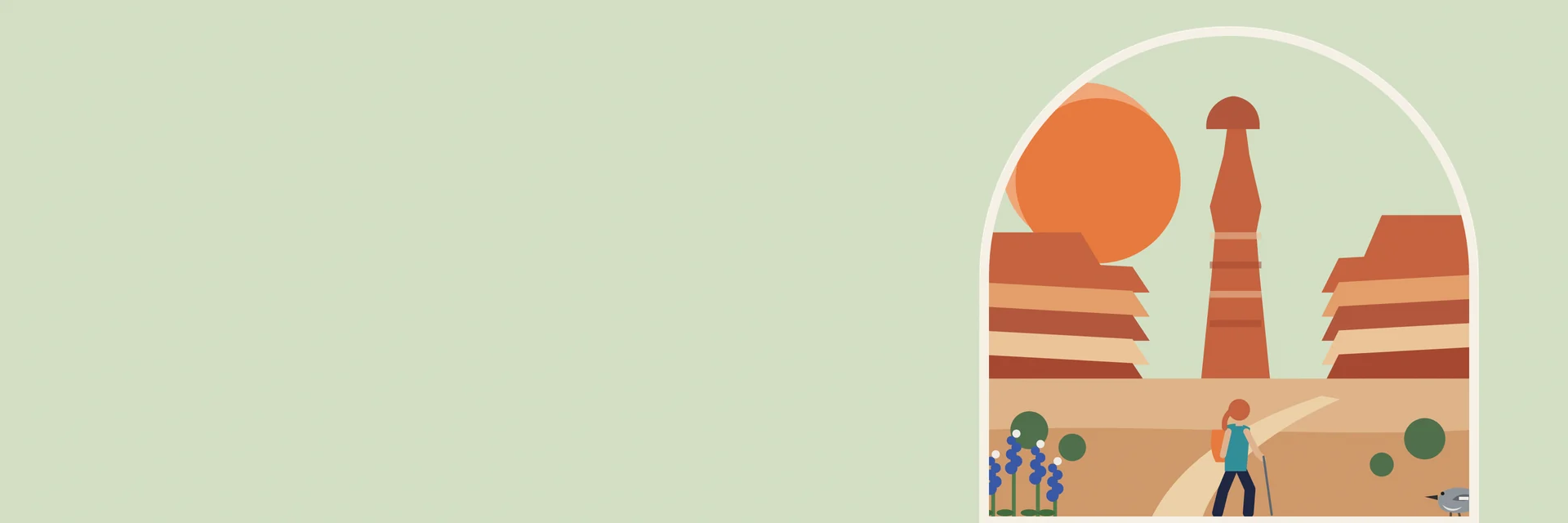 City Deco illustration of Amarillo