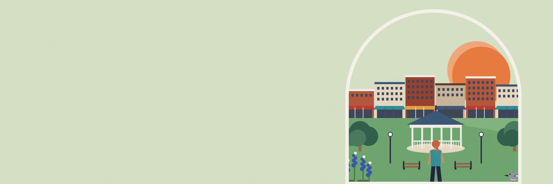 City Deco illustration of Amarillo