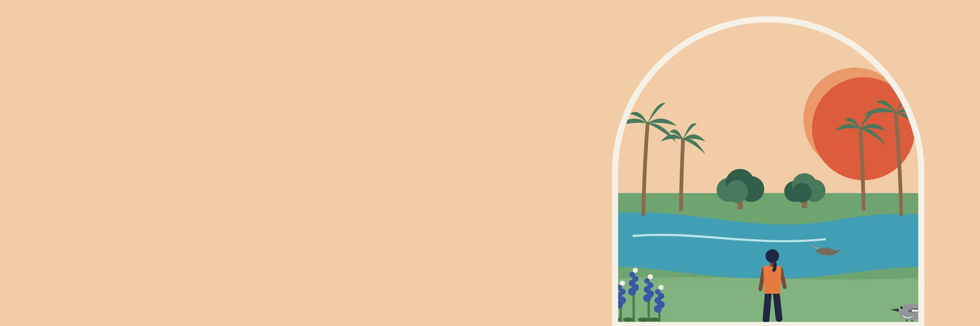 City Deco illustration of Brownsville