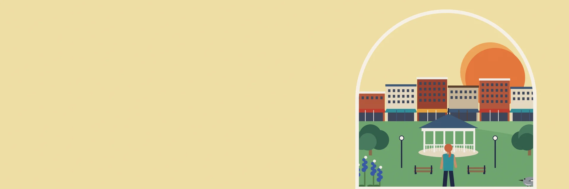 City Deco illustration of El Paso