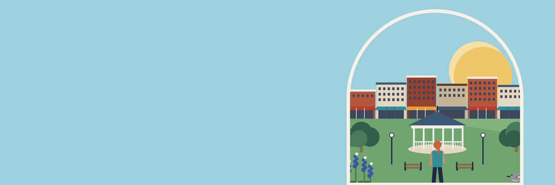 City Deco illustration of Laredo
