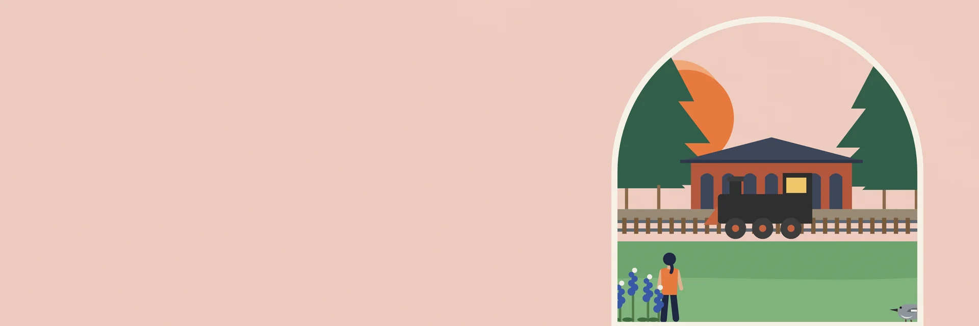 City Deco illustration of Longview