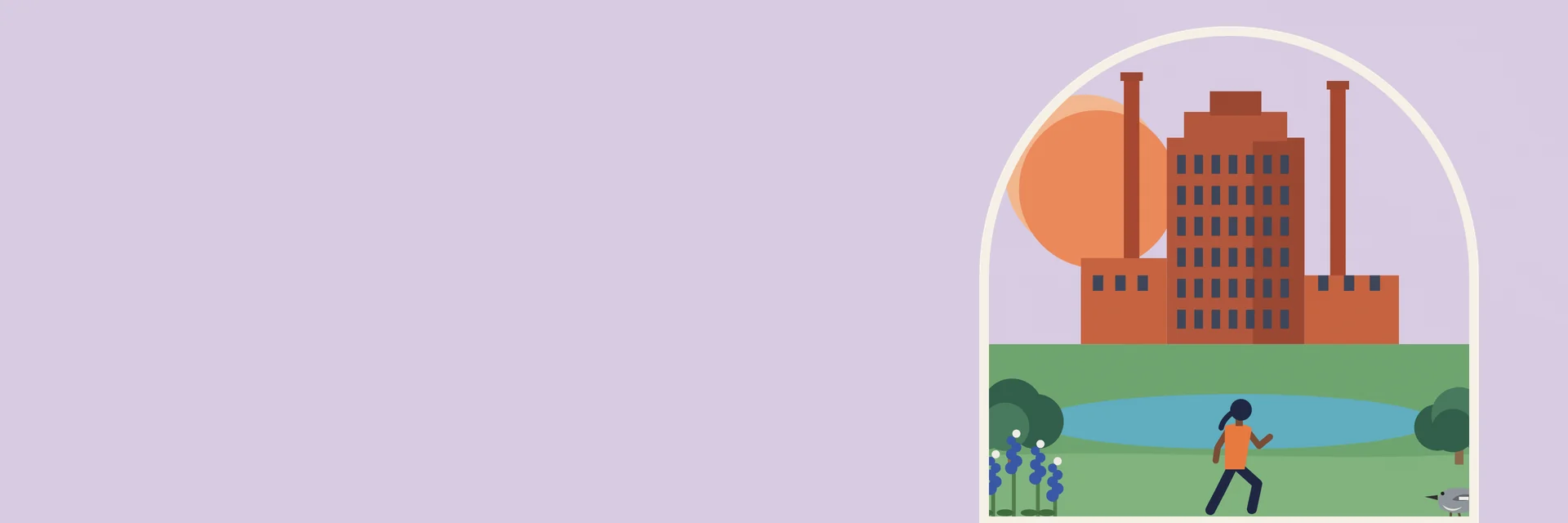 City Deco illustration of Sugar Land